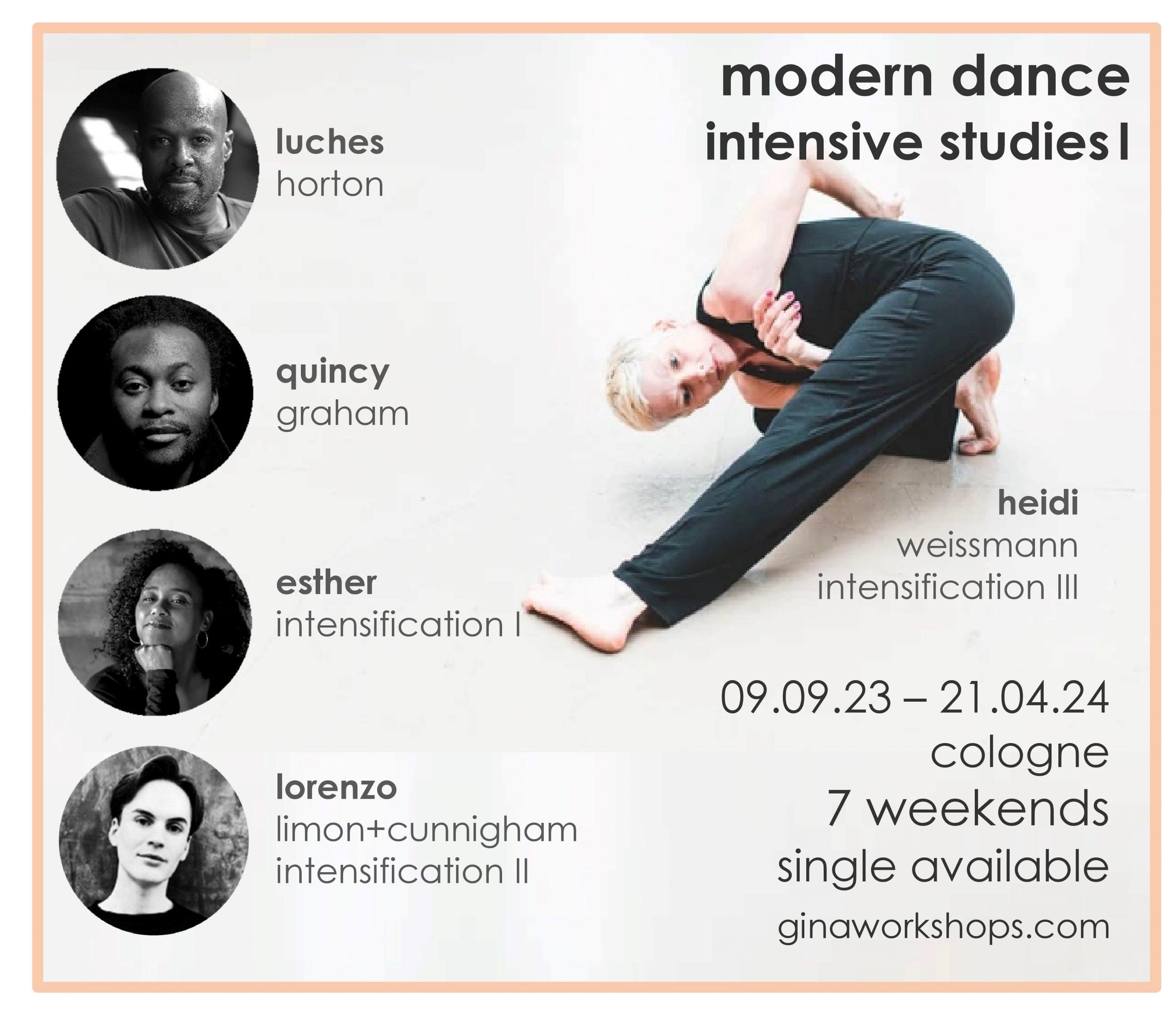 Weiterbildung Modern Dance - Intensive Studies I