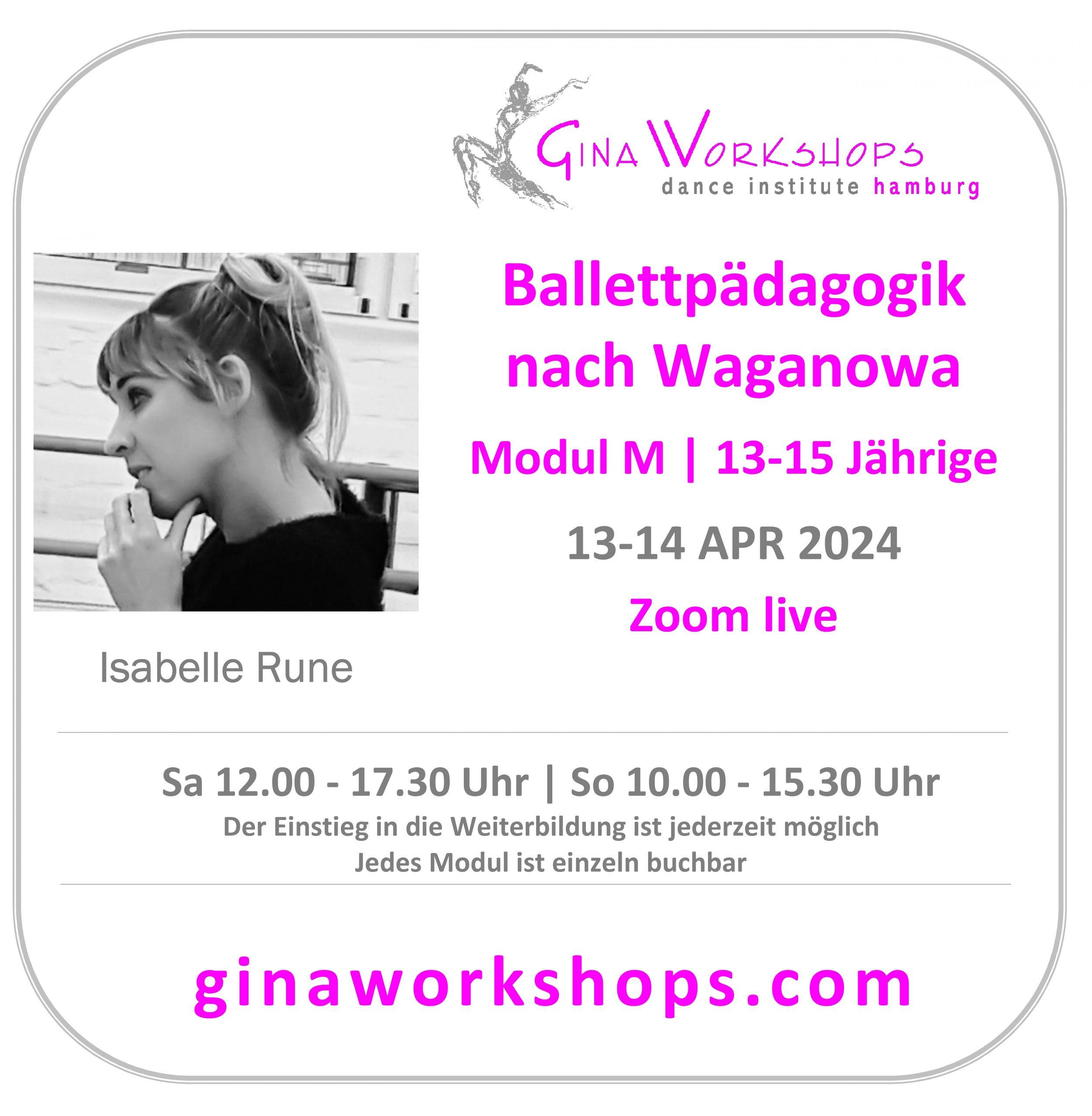 Ballettpädagogik: Die Mittelstufe mit 13-15 J.
